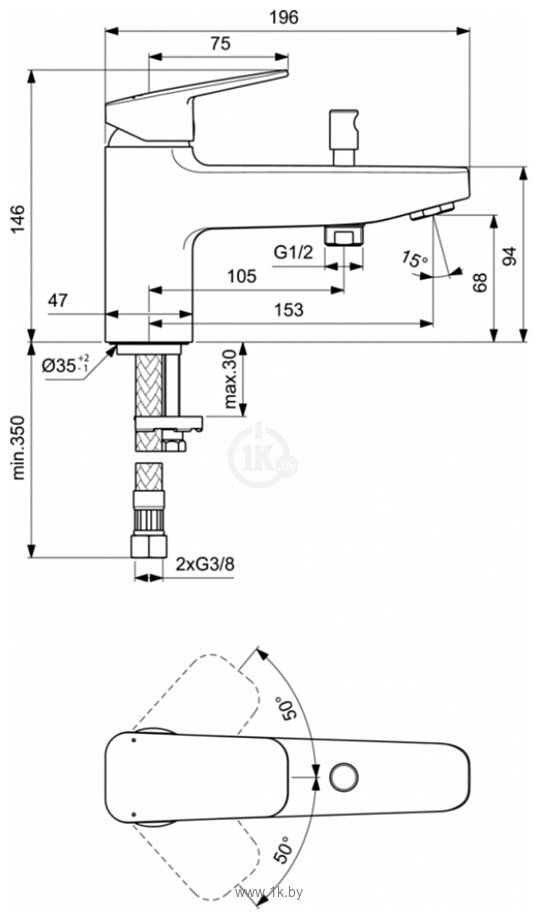 Фотографии Ideal Standard Ceraplan BD257AA