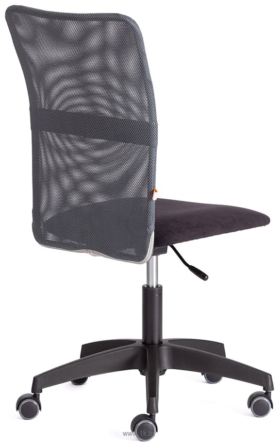 Фотографии TetChair Star флок/ткань (черный/серый, 35/W-12)