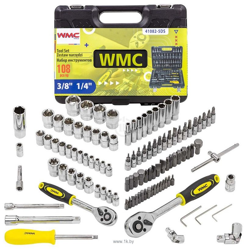 Фотографии WMC Tools WMC-41082-5DS-м 108 предметов