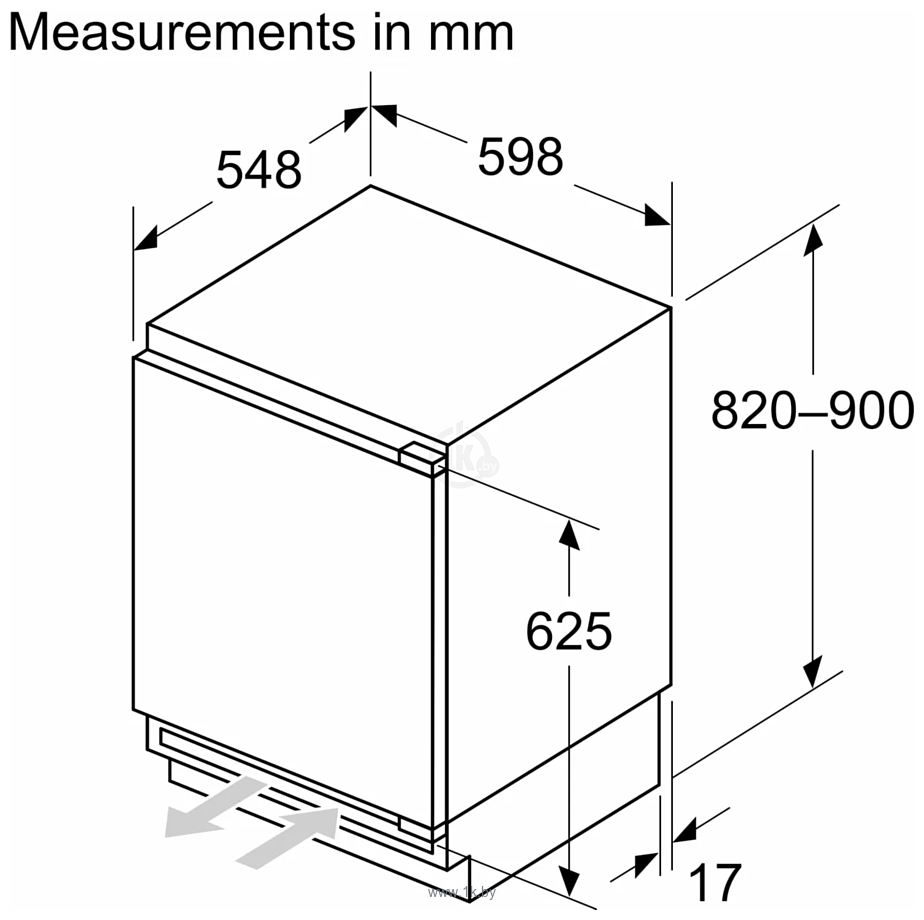 Фотографии Bosch Serie 4 KUL22VFD0