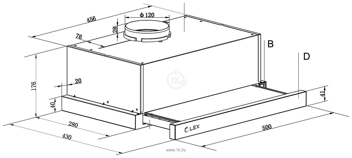 Фотографии LEX Hide 500 BK