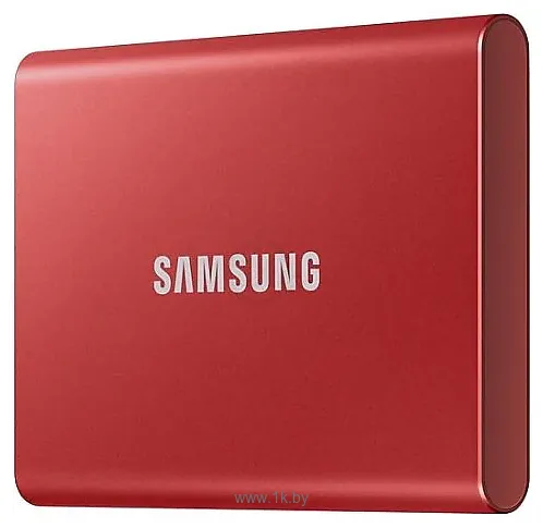 Фотографии Samsung Portable SSD T7 2 ТБ (красный)