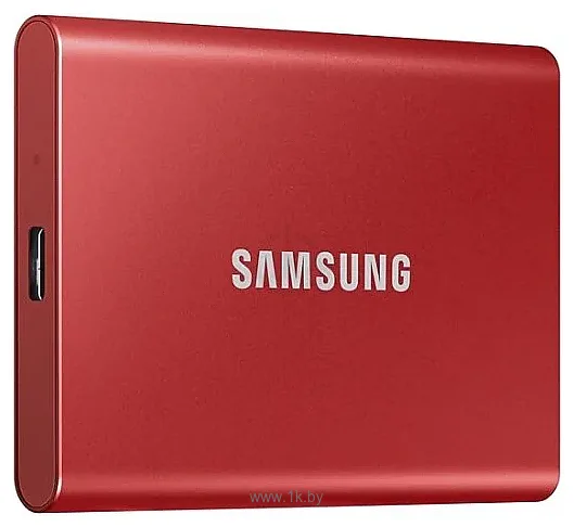 Фотографии Samsung Portable SSD T7 2 ТБ (красный)