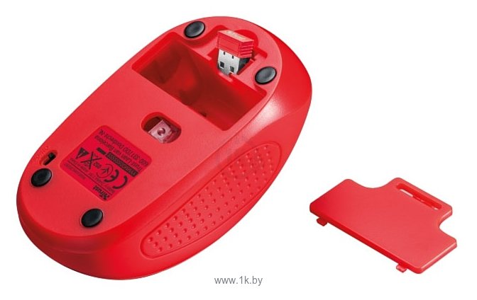 Фотографии Trust Primo Wireless Mouse Red USB