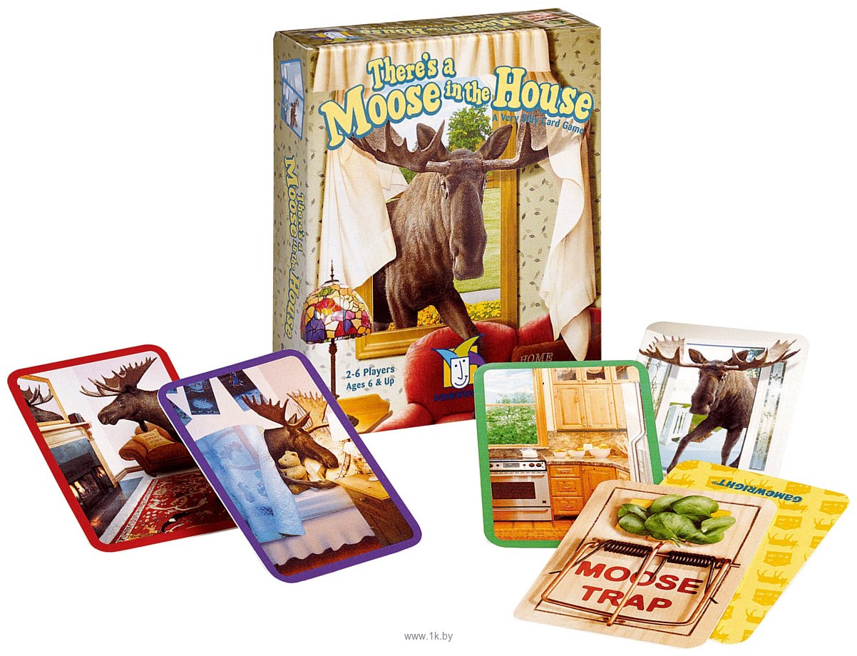 Фотографии Gamewright Лось в доме (There's a Moose in the House)