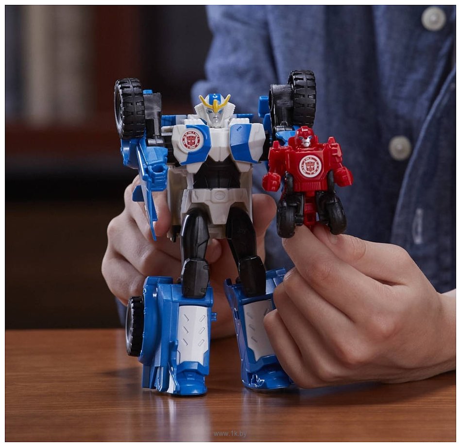 Фотографии Hasbro Transformers Роботы под прикрытием. Гирхэд-Комбайнер. Стронгарм