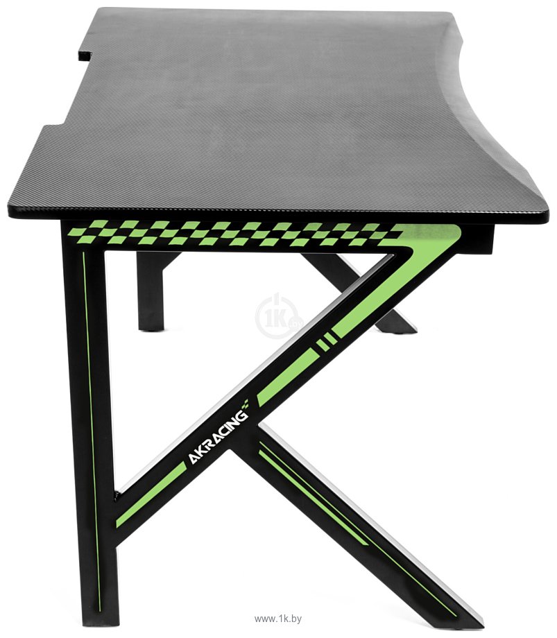 Фотографии AKRacing Anvil Gamingdesk (черный/зеленый)