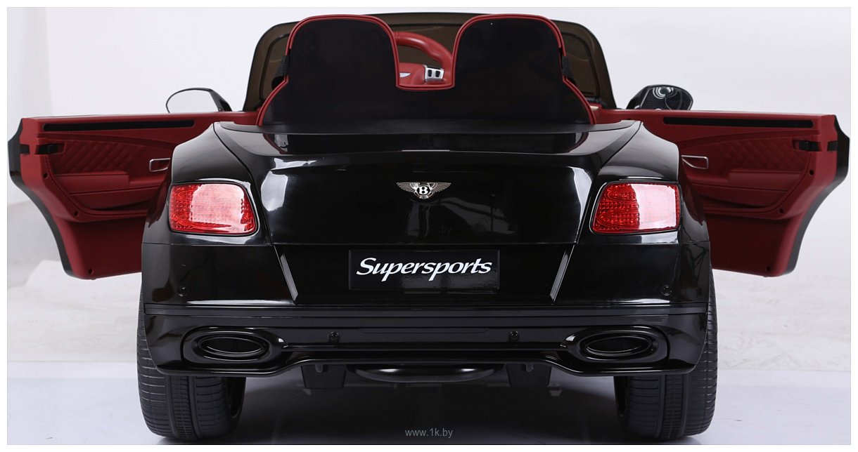 Фотографии RiverToys Bentley Continental Supersports JE1155 (красный/черный)