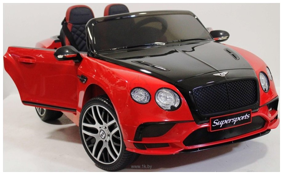 Фотографии RiverToys Bentley Continental Supersports JE1155 (красный/черный)