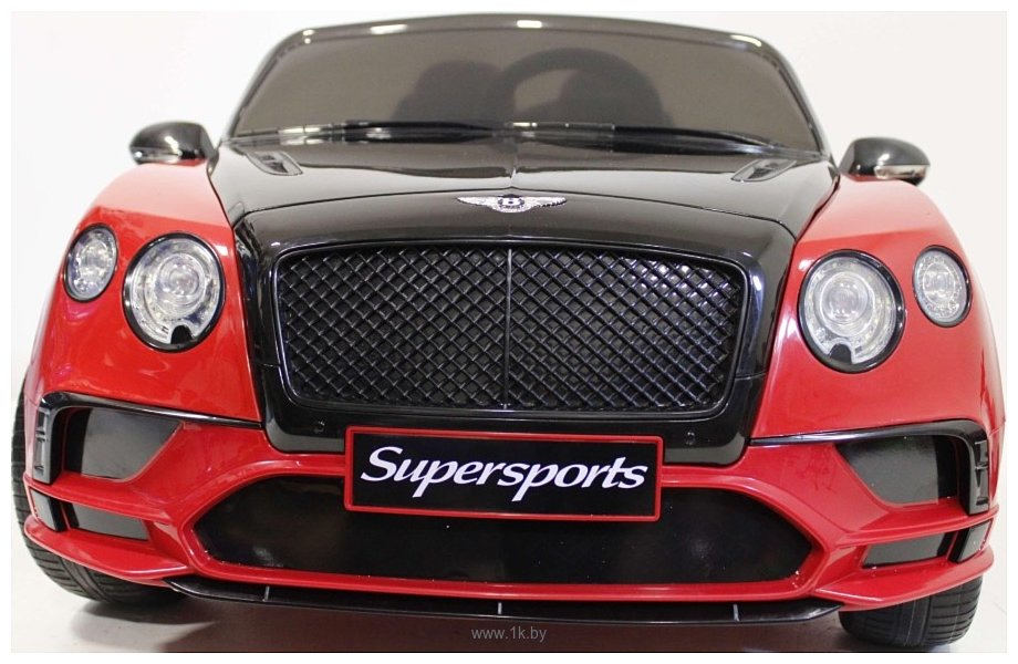 Фотографии RiverToys Bentley Continental Supersports JE1155 (красный/черный)