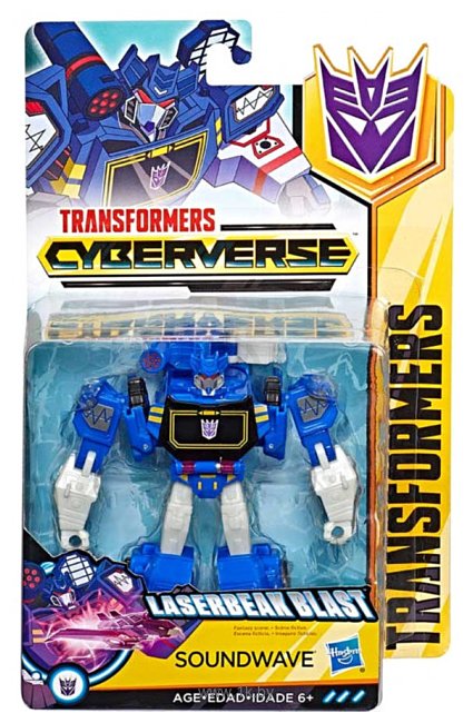 Фотографии Transformers Transformer Cyberverse Warrior Class Soundwave E3637