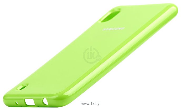 Фотографии EXPERTS Jelly Tpu 2mm для Samsung Galaxy A10 (зеленый)