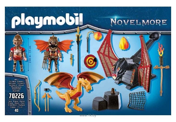 Фотографии Playmobil Novelmore 70226 Тренировка драконов