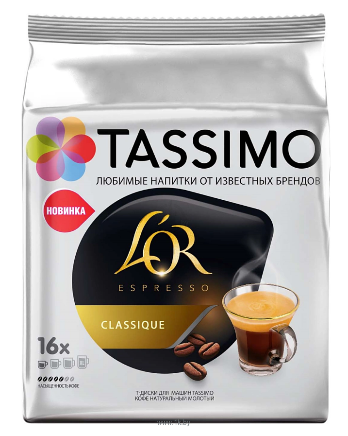 Фотографии Tassimo L'OR Espresso Classique 16 шт