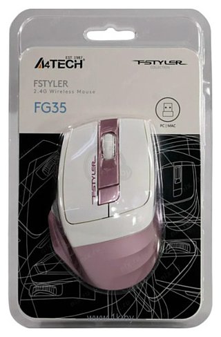 Фотографии A4Tech Fstyler FG35 white/pink
