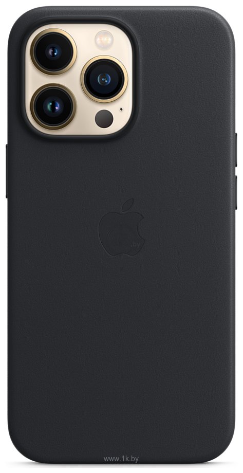 Фотографии Apple MagSafe Leather Case для iPhone 13 Pro (темная ночь)