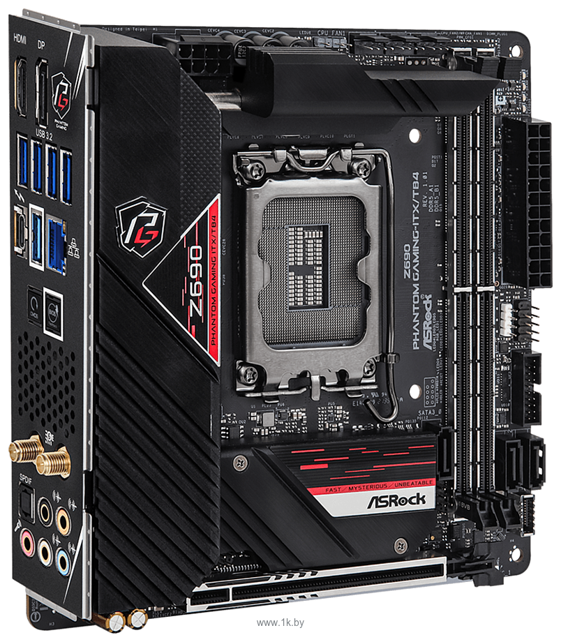 Фотографии ASRock Z690 Phantom Gaming-ITX/TB4