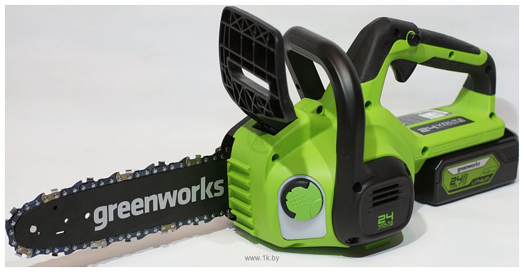 Фотографии Greenworks G24CS25K4 2007707UB (с 1-им АКБ 4 Ач)