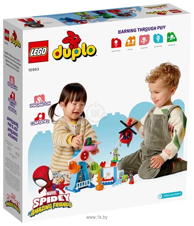Фотографии LEGO Duplo 10963 Человек-паук и его друзья приключения на ярмарке 