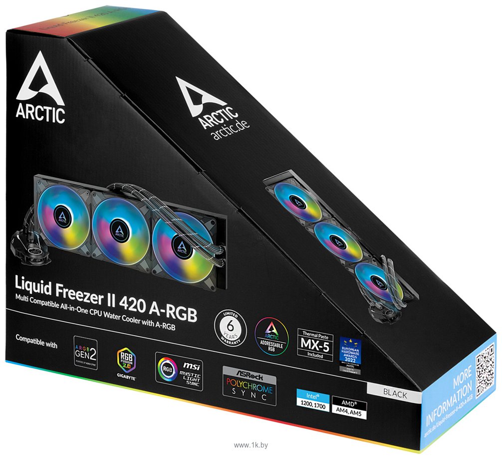 Фотографии Arctic Liquid Freezer II 420 A-RGB ACFRE00109A