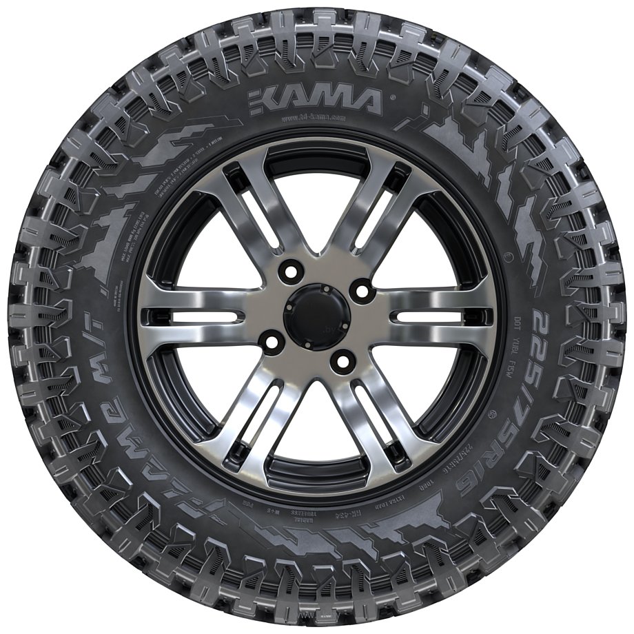 Фотографии Нижнекамскшина Кама Flame M/T НК-434 205/70 R15 100Q