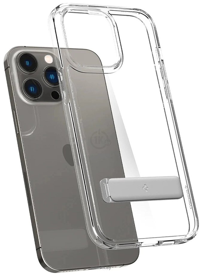 Фотографии Spigen Ultra Hybrid S iPhone 14 Pro Crystal Clear ACS04973 (прозрачный)