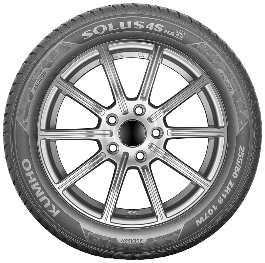 Фотографии Kumho Solus 4S HA32 SUV 275/40 R20 106W