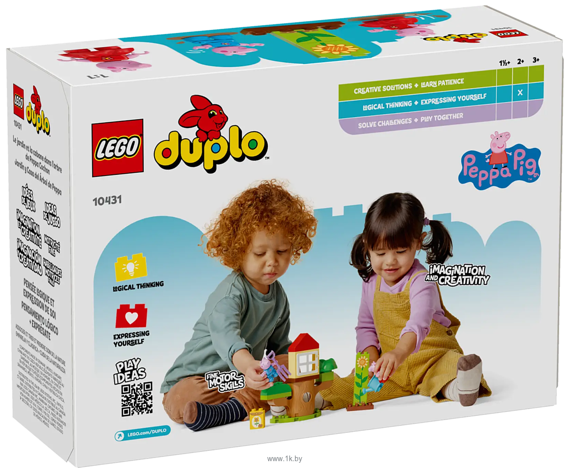 Фотографии LEGO Duplo 10431 Сад и домик на дереве Свинки Пеппы