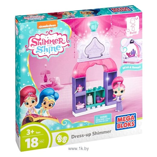 Фотографии Mega Bloks Shimmer and Shine FBK01 Пора одеваться, Шиммер