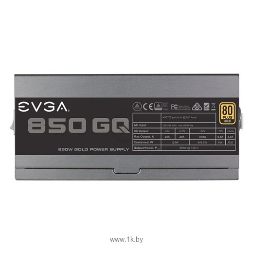 Фотографии EVGA GQ 850W (210-GQ-0850-V1)
