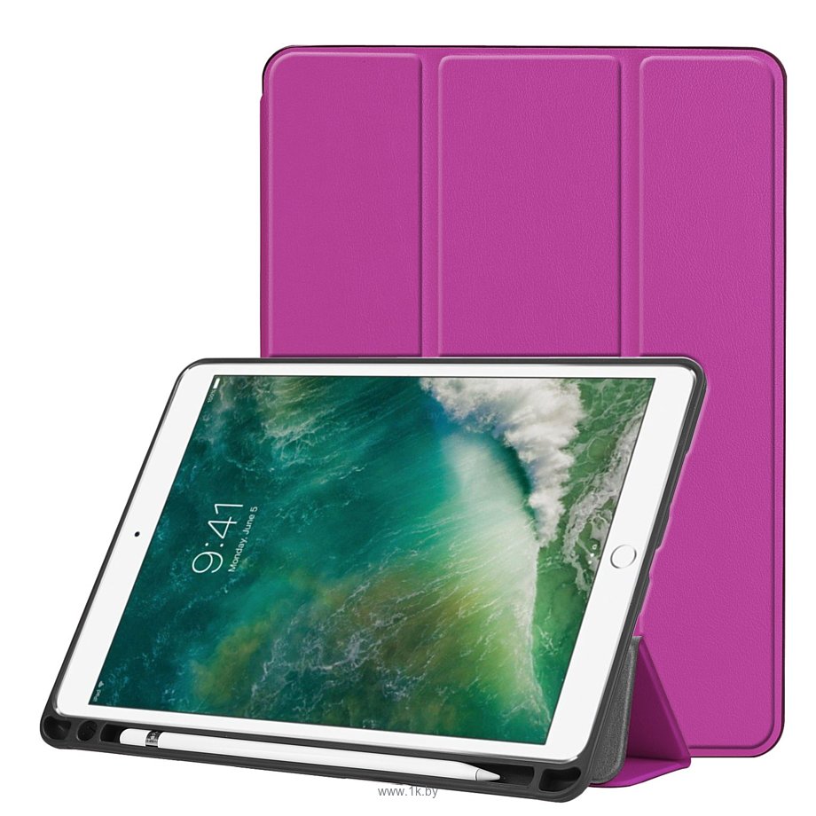 Фотографии LSS Silicon Case для iPad Pro 10.5 (фиолетовый)