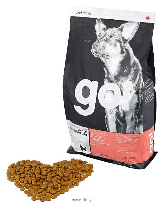 Фотографии GO! (2.72 кг) Sensitivity + Shine Salmon Dog Recipe Limited Ingredient Diet, Grain Free, Potato Free