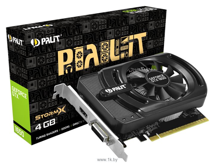 Фотографии Palit GeForce GTX 1650 StormX (NE51650006G1-1170F)