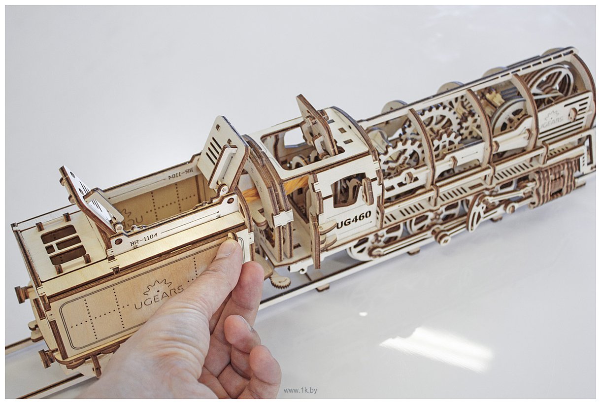 Фотографии Ugears Локомотив с тендером