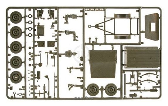 Фотографии Italeri 0314 Армейский внедорожник Jeep Willys