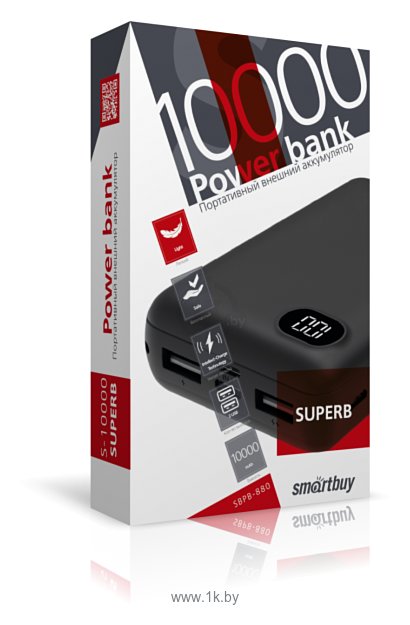 Фотографии SmartBuy S-10000 Superb 10000 mAh (SBPB-880)