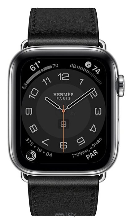 Фотографии Apple Watch Herms Series 6 GPS + Cellular 44mm Stainless Steel Case with Single Tour Deployment Buckle