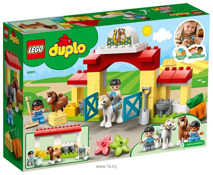 Фотографии LEGO Duplo 10951 Конюшня для лошади и пони