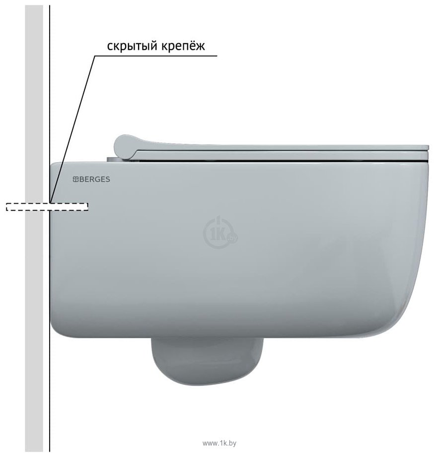 Фотографии Berges Wasserhaus Ego XL Rimless + Toma Slim SO 082118