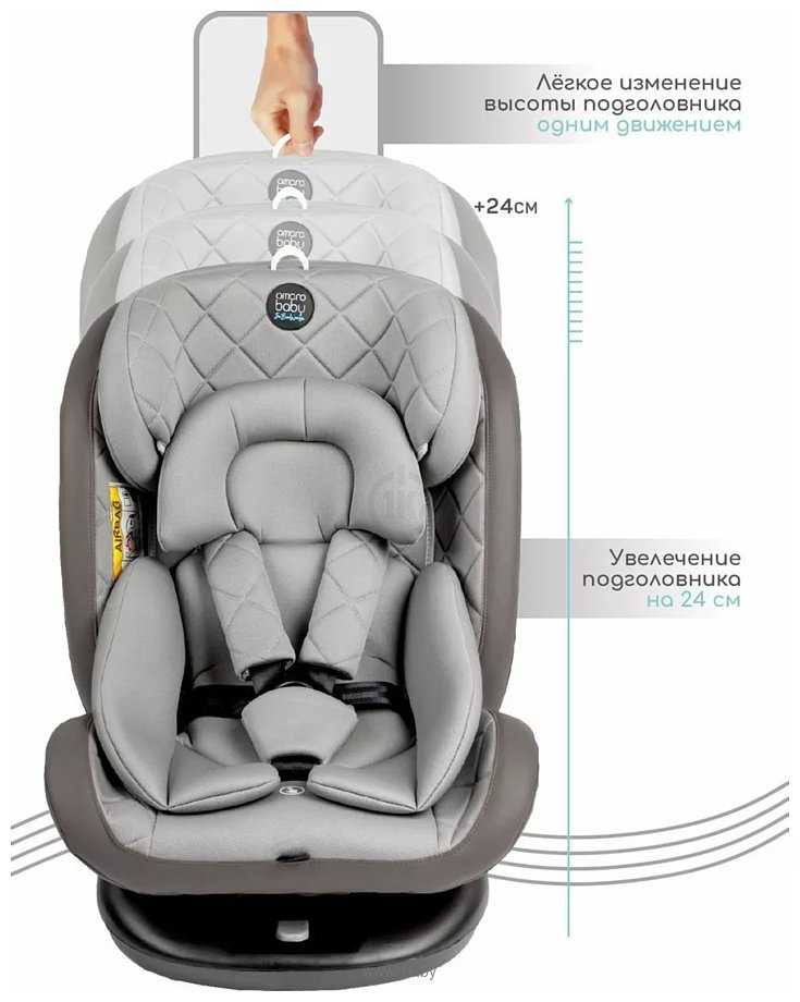 Фотографии Amarobaby Brilliant Isofix AMARO-2003-BrSe