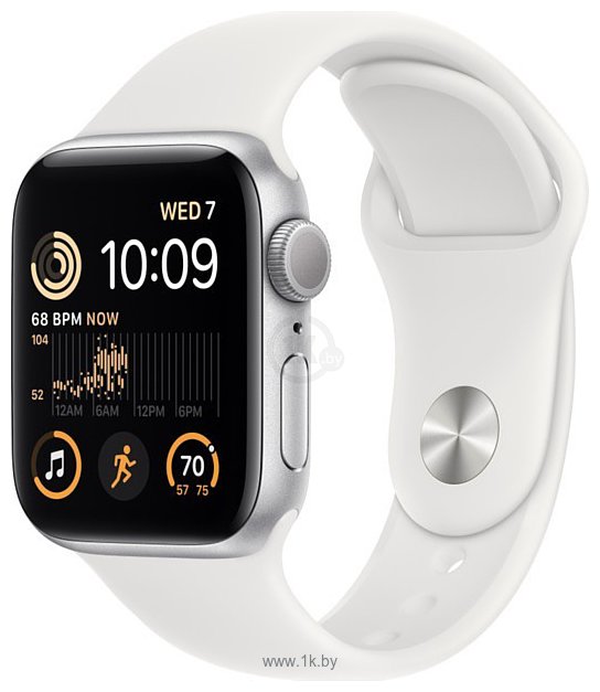 Фотографии Apple Watch SE 2 44 мм (алюминиевый корпус, спортивные силиконовые ремешки S/M + M/L)