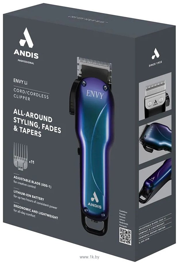 Фотографии Andis Envy Li Cordless Galaxy LCL