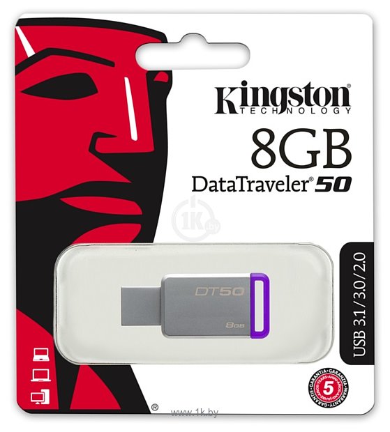 Фотографии Kingston DataTraveler 50 8GB (DT50/8GB)