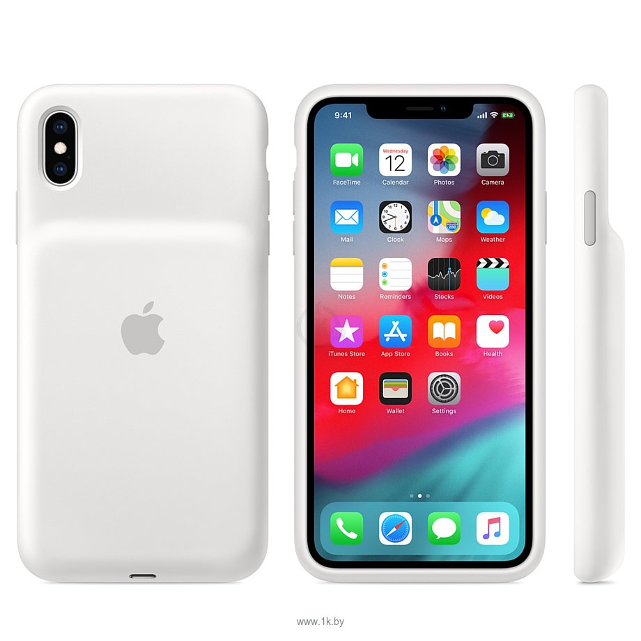 Фотографии Apple Smart Battery Case для iPhone XS Max (белый)
