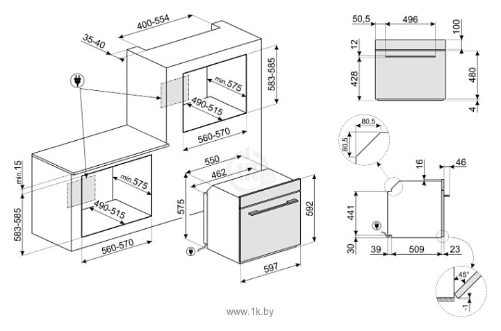 Фотографии Smeg SFP6101VS