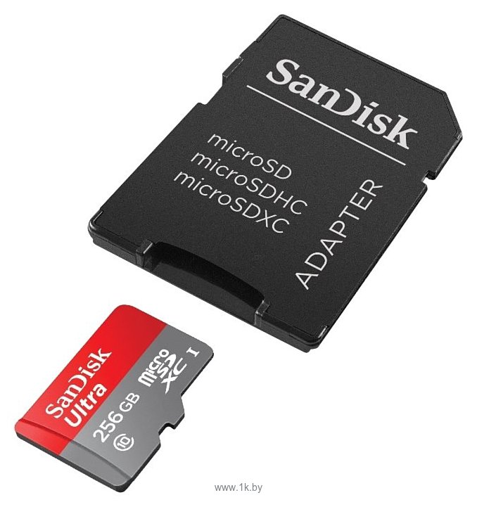 Фотографии SanDisk Ultra microSDXC Class 10 UHS-I 95MB/s 256GB + SD adapter