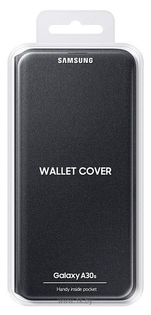 Фотографии Samsung Wallet Cover для Galaxy A30s (черный)