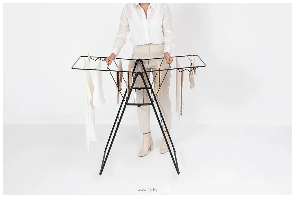 Фотографии Brabantia Hangon 15 м 403347 (черный матовый)