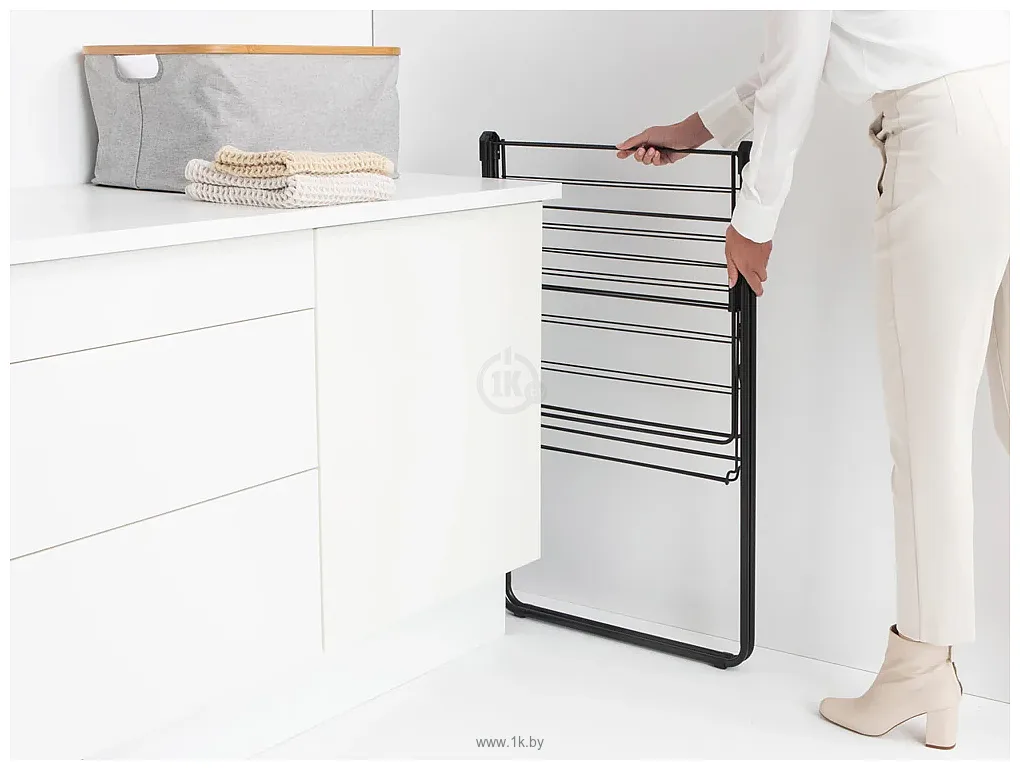 Фотографии Brabantia Hangon 15 м 403347 (черный матовый)