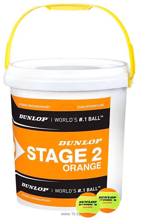 Фотографии Dunlop Stage 2 Orange (60 шт)